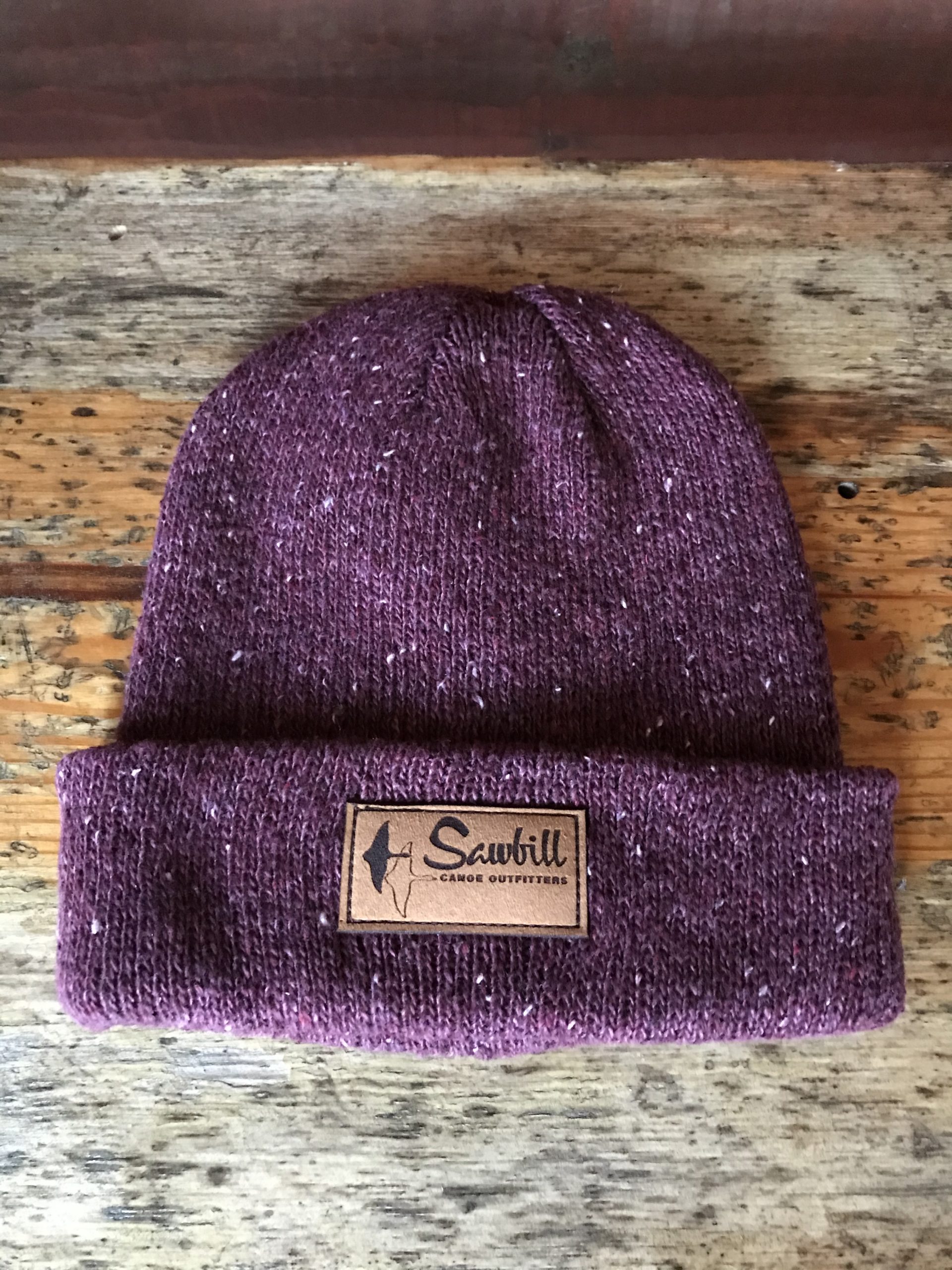 purple stocking hat