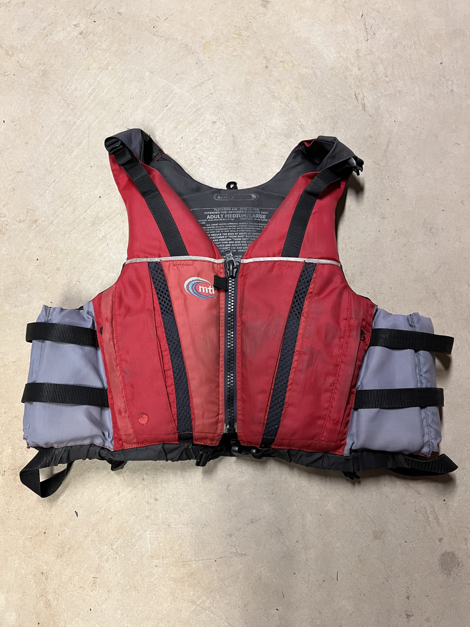 MTI Paddling Vest Medium/Large Sawbill Canoe Outfitters